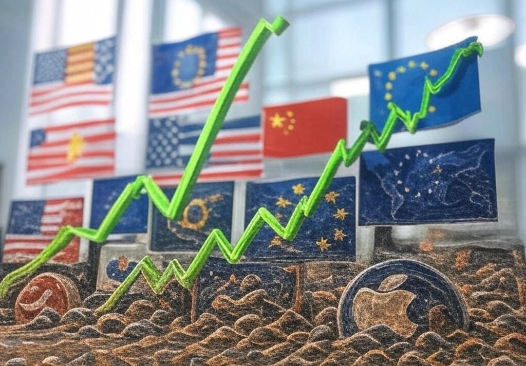 Global Market Reactions: S&P 500 Winning Streak, Tech Stocks, and Tariff Worries