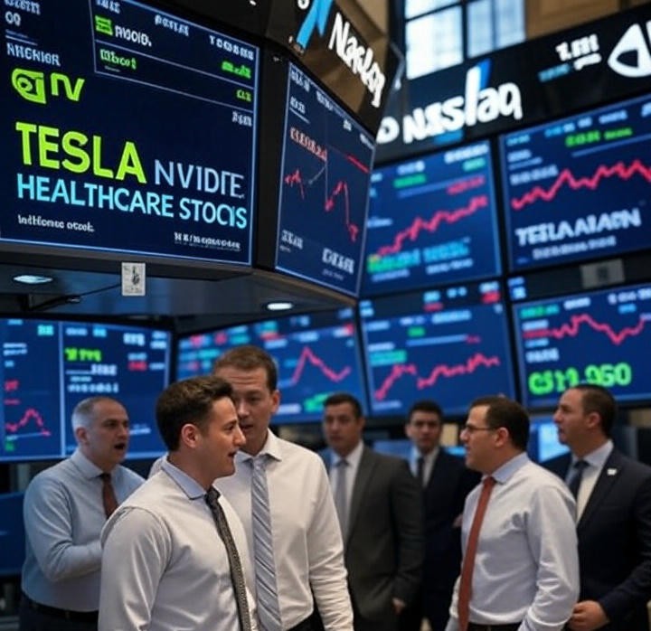 Understanding Recent Stock Market Movements: Tech Stocks Soar, Healthcare Struggles
