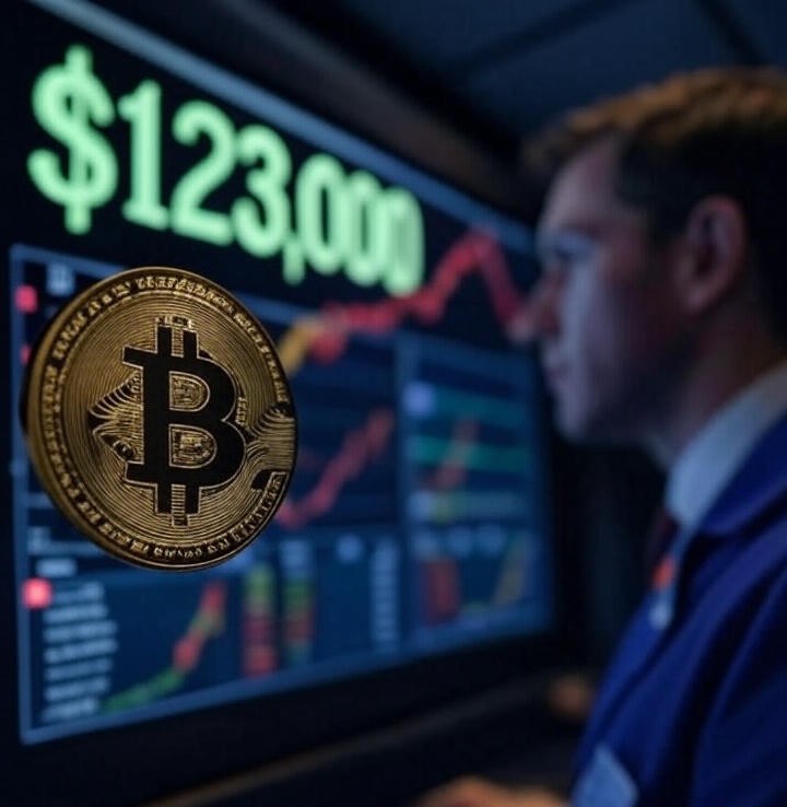 Bitcoin Hits Record High: Crosses $123,000 Amid U.S. Crypto Week Optimism
